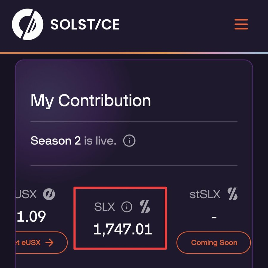 Solst Solstice (): Check Airdrop $SOLST từ @solsticefi nào ae Anh em nào đợt ...