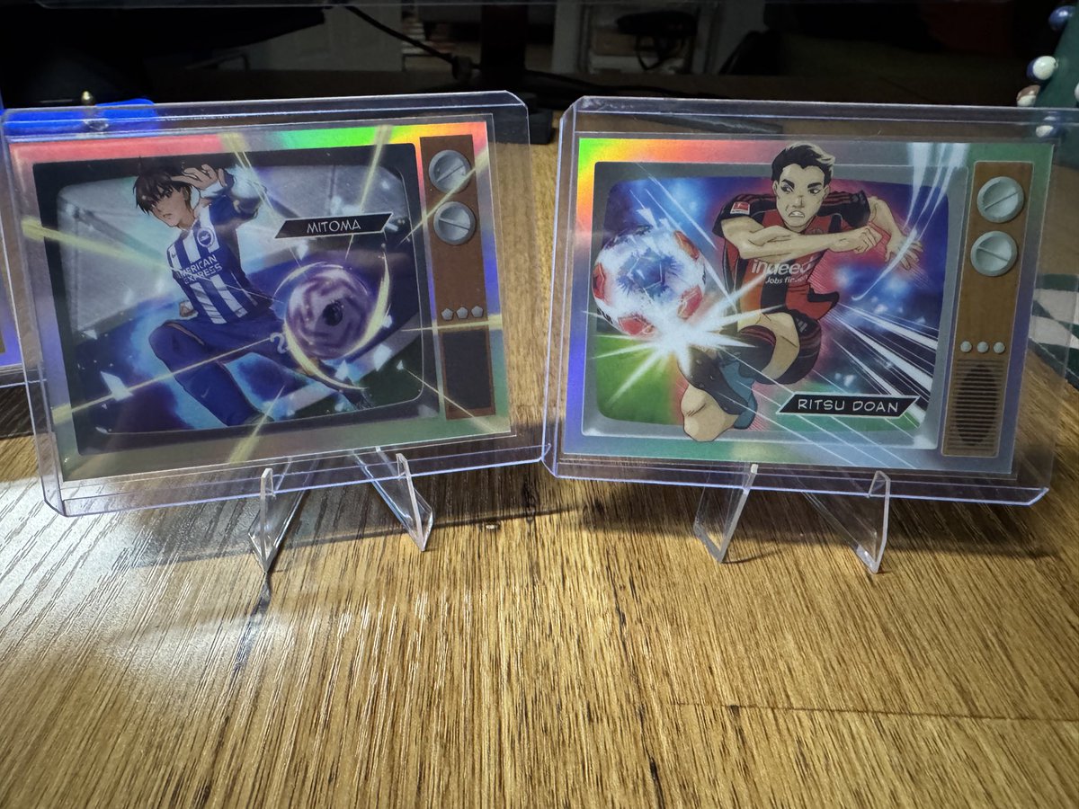 BeFreeNeo's tweet photo. My sports card hot take: Only Japanese players should have manga/anime cards 🤐 #thehobby https://t.co/LFgrhAgr5y
