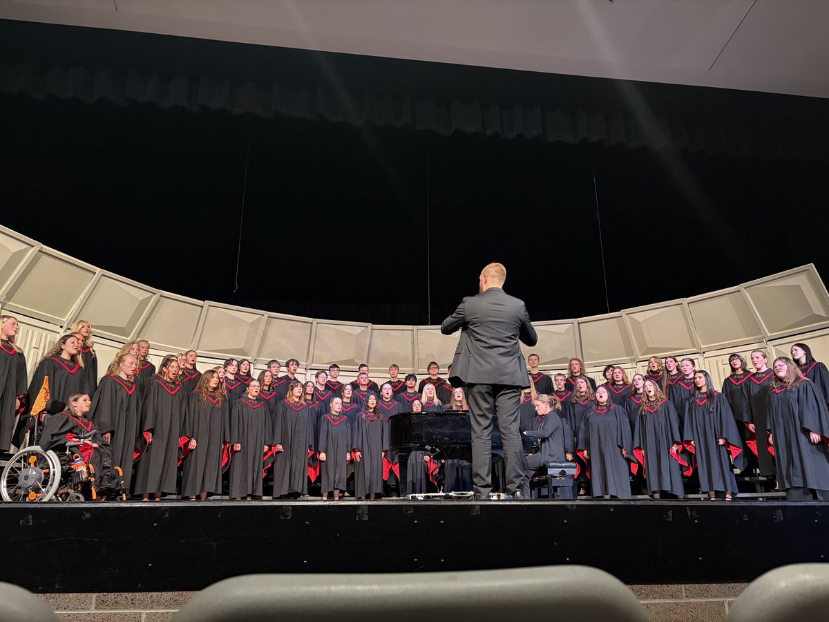 ADMVocal's tweet photo. Today both choirs participated in the IHSMA Large Group Festival in Winterset! Concert Choir took home a Division II, Excellent rating, and ADM Singers took home a Division I, superior rating. Congratulations and awesome job to both of these choirs on their hard work. https://t.co/XPfMEqbAi1