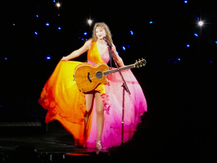 She was so excited to show off her new dress