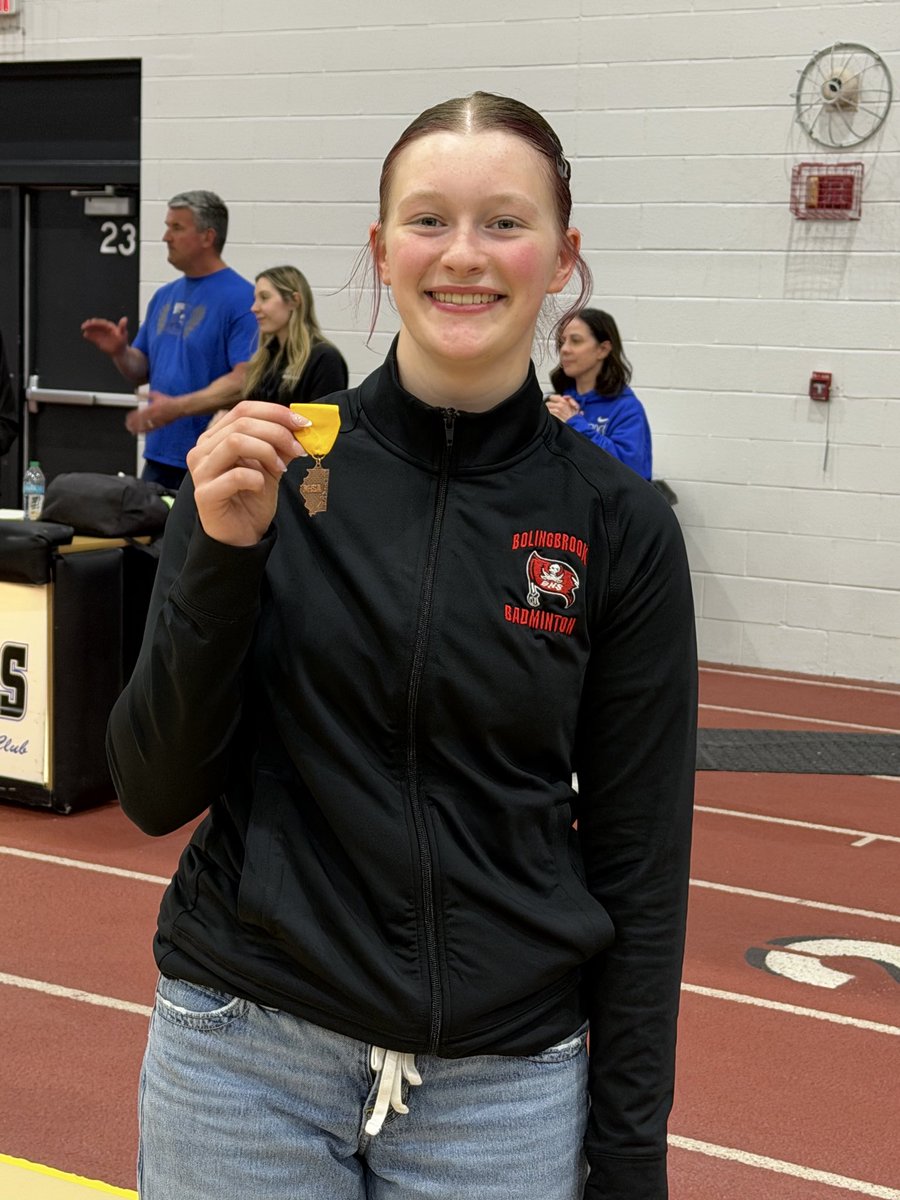 BHSbadm_'s tweet photo. Congratulations to Delaina Rowland on qualifying for the ISHA State Tournament! 🏸 https://t.co/gcBbueCfOb