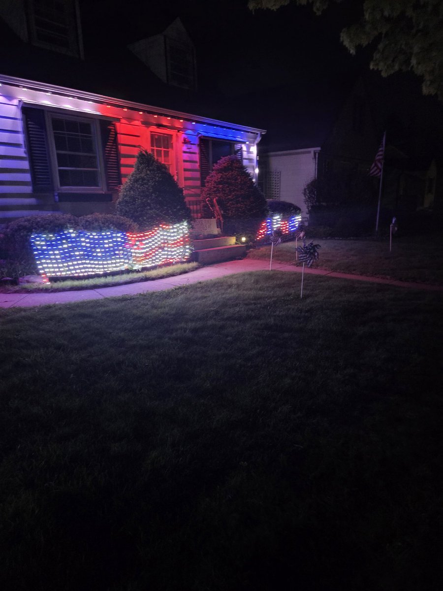 Trinka_me's tweet photo. They vandalized my house in Feb but they won't stop me for celebrating my country. https://t.co/X0dTxltZ3i