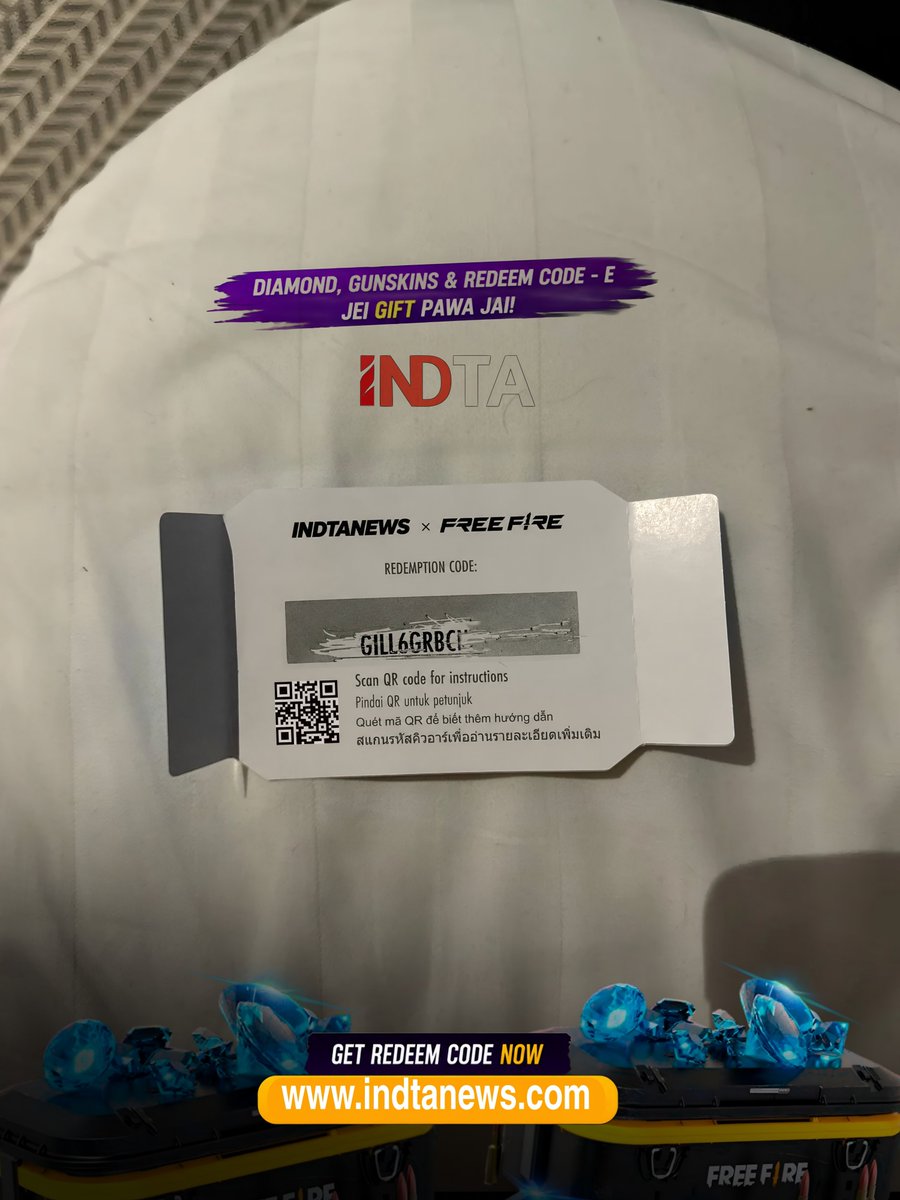 indtanews's tweet photo. Get Free #Garena_Free_Fire #Redeem_Code For @indtanews
Web/- https://t.co/yRu7HyXizq https://t.co/z050pNeYET