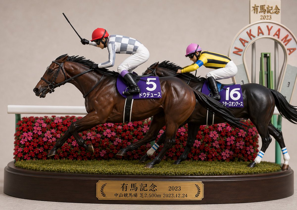 ドウデュース　【競馬フィギュア】 日本ダービー】アクリルビッグフィギュア ドウデュース/オリジナル競馬