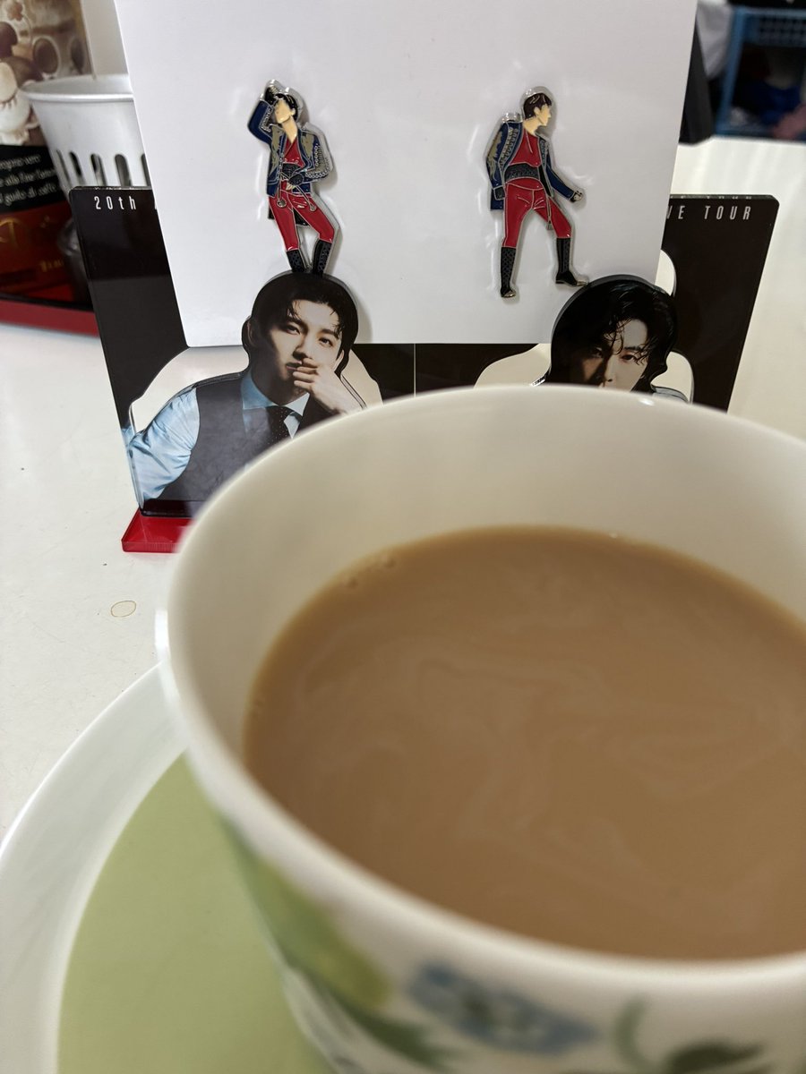 ただいま

今朝は☕️飲まないでいったからね