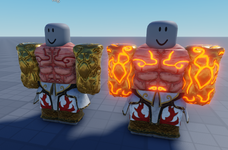 dull_121's tweet photo. wip asura thing using emissive maps 

#RobloxDev #RobloxStudio #Roblox #GameDev https://t.co/nU8qBHnT49