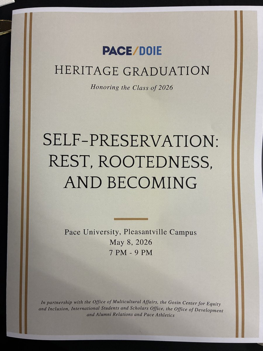 CollicaPh's tweet photo. Celebrating my students at Pace University’s Heritage Graduation!@PaceUniversity @DysonCollege https://t.co/LW4G8Bt3fp