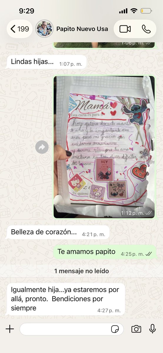 Este dolor de estar lejos… lloro todos los días :(