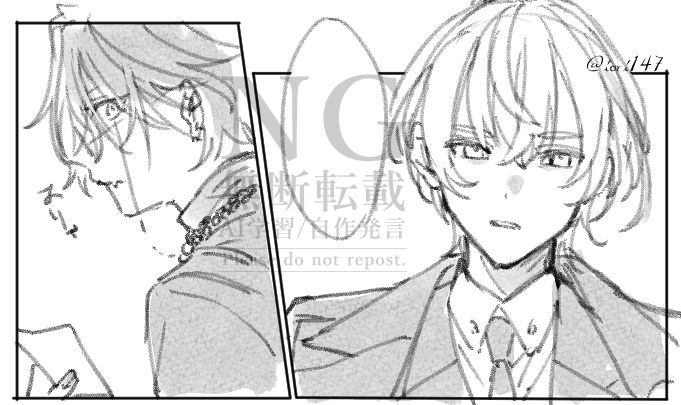 マフィさんシャンさんのらくがき追加 https://t.co/8PQGYLomJF 