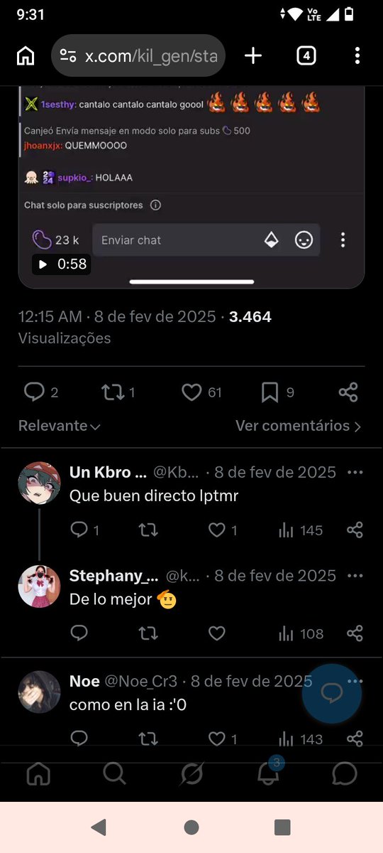 holayavoy_001's tweet photo. @kil_gen @TheMisazzz @Natsuki_crema Lo que tú digas NOVELERO 1mbecil XDD #daarick #syda https://t.co/2RdKl8rd7v