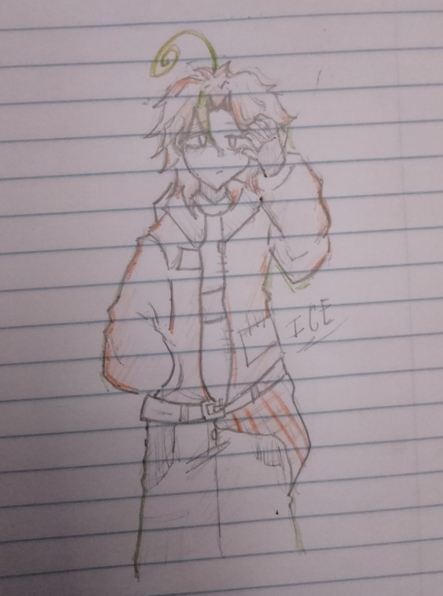 ICEYT263334's tweet photo. Lo que dibujo en la escuela bro 
👁️👄👁️☝️✨✨ https://t.co/1azsBXkUbB