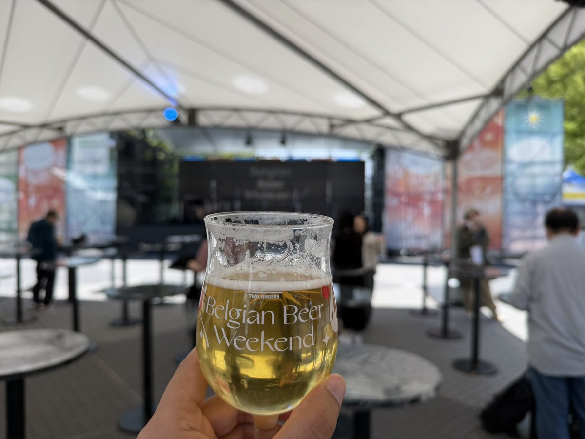 Moriji_3's tweet photo. ベルギービールウィークエンド来た https://t.co/AFCrZuJLZo