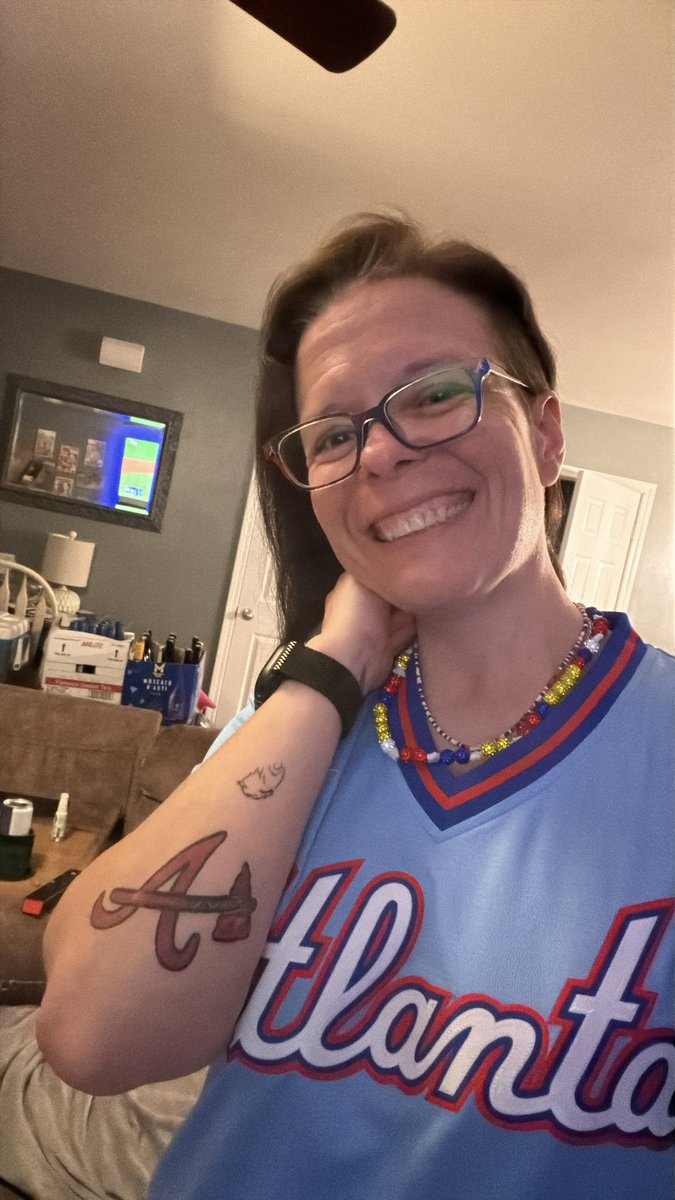 skipper14's tweet photo. Thanks @MLB!! Arrived just in time for this evening’s Braves game. https://t.co/LBzeIEHbJy