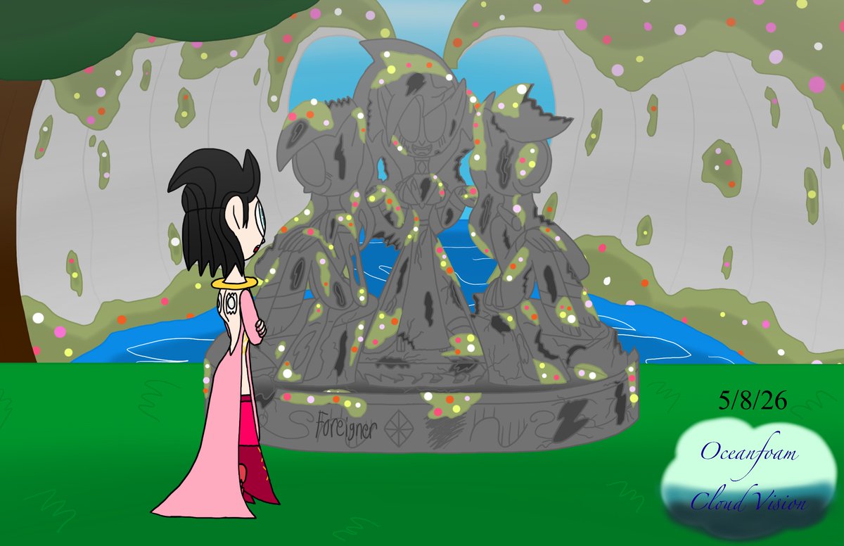 oceanfoamcloud's tweet photo. An old ruin fountain of the gods that once ruled the lands.
Please don’t use, repost, or reupload my art without my permission.
All characters are from my series ElementCore, and are mine.
#ElementCore
#OC
#OCdrawing
#originalcharacter
#fountain
#statue
#digitalart https://t.co/j1ZUNjtPo6