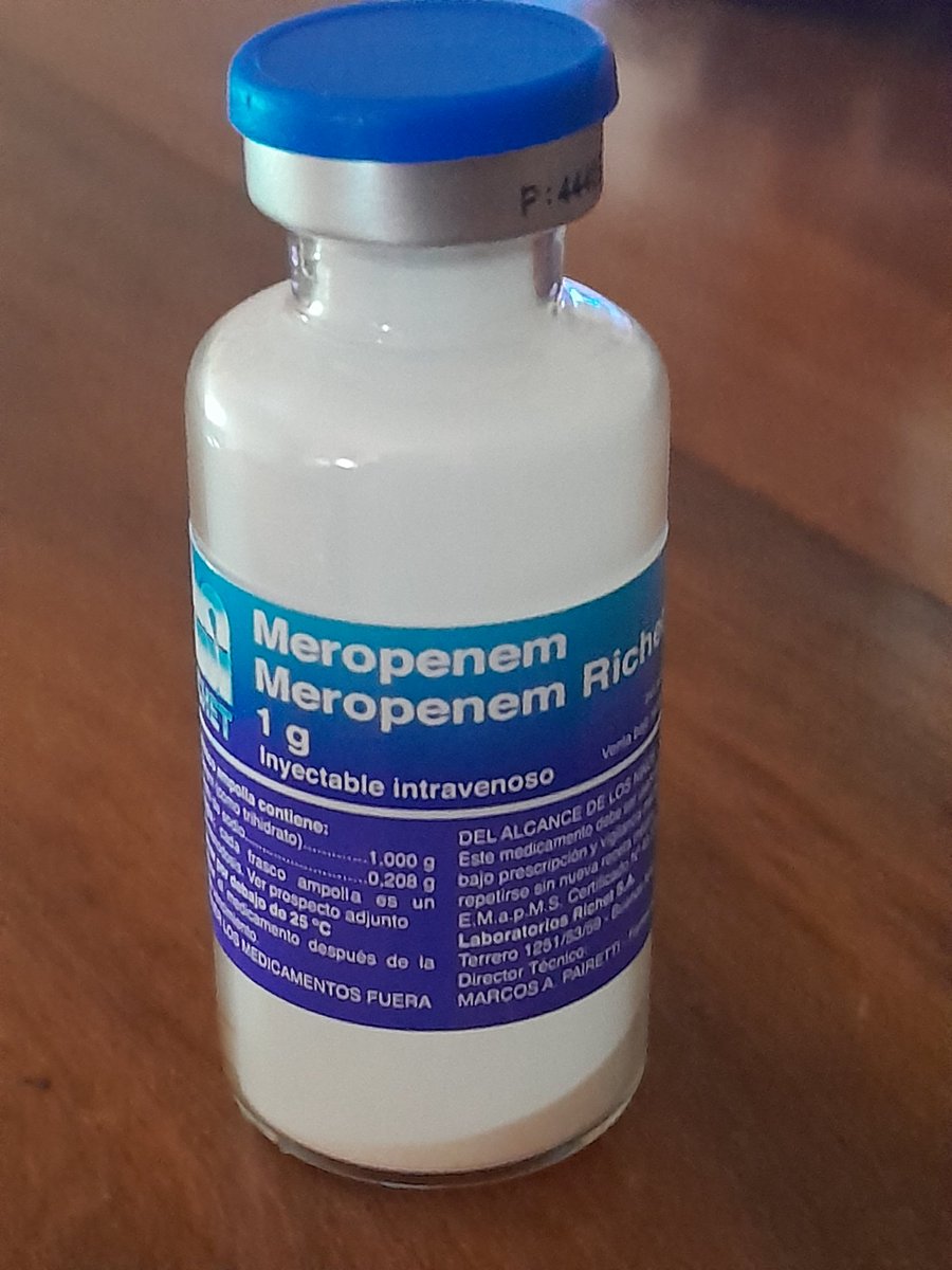 Tengo para donar 17 dosis de este antibiótico con  jeringas, agujas y sachet de agua destilada, para su aplicación.
Retirar por la zona de caballito, ciudad de Buenos aires.
Aclaro q este antibiótico tiene un costo muy alto.