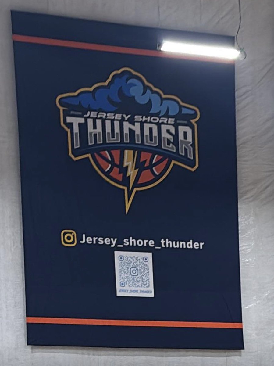 evansotto's tweet photo. Jersey Shore Thunder has a new home.  Court 1 Multisport Kingdom https://t.co/XcscMEA89l