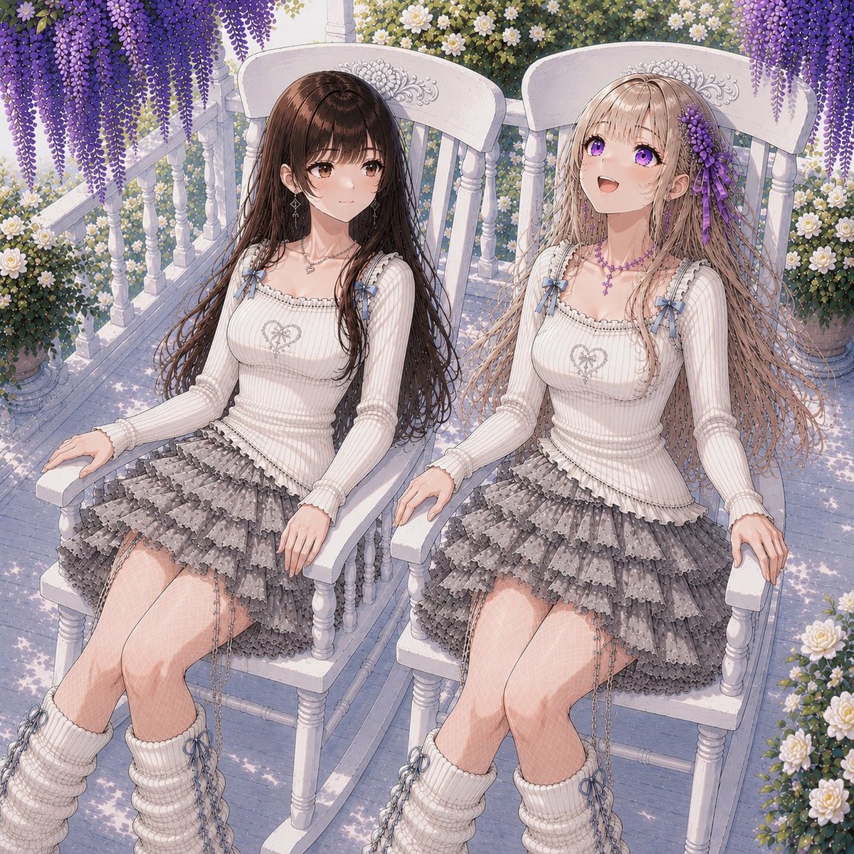 アリス 2つの衣装 A4アート アリスさんの衣装をお借りしました✨ いつもありがとうございます