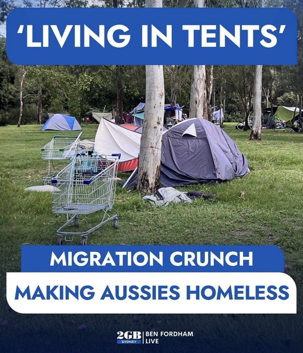 Immigration is making Aussies homeless. 

Remigration NOW