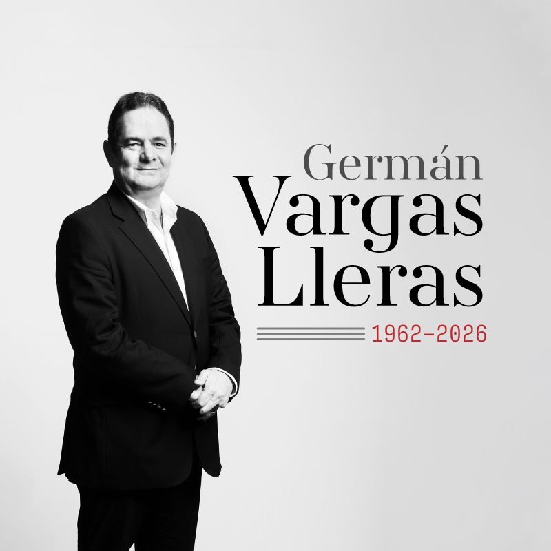 ELTIEMPO's tweet photo. ⚫️Colombia despide a Germán Vargas Lleras, una de las figuras más influyentes de la política nacional en las últimas décadas. Nieto del expresidente Carlos Lleras Restrepo, dedicó más de 40 años al servicio público como senador, ministro, vicepresidente y fundador de Cambio Radical. Sobreviviente de la violencia, mantuvo hasta el final una voz activa y crítica sobre el rumbo del país. Lea acá el perfil de Germán Vargas Lleras ▶️https://t.co/HeSWqGkjbS