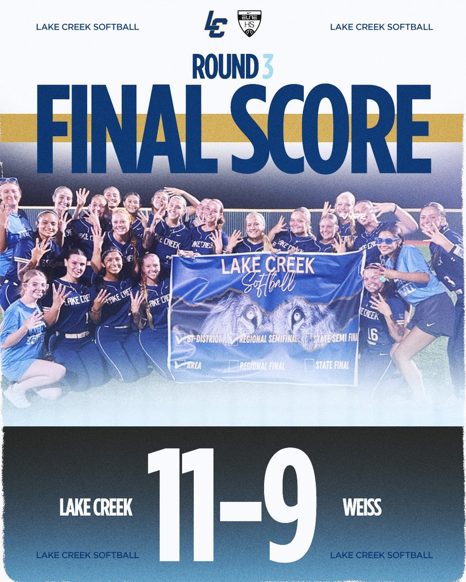 Lake Creek Softball tweet media