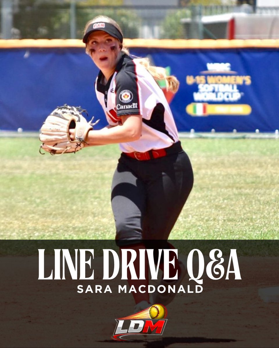 LineDsoftball's tweet photo. Line Drive Q&A🤩| Meet British Columbia’s Sara MacDonald, Who Is Emerging as One of Canada’s Top Infielders in the Class of 2028😤🔥 Link below to read more!⬇️
🔗: https://t.co/lcqL7ZSIGB
#LineDriveMedia #LineDriveQandA #canadasoftball #saramacdonald #classof2028 https://t.co/RMTgt2aDX0