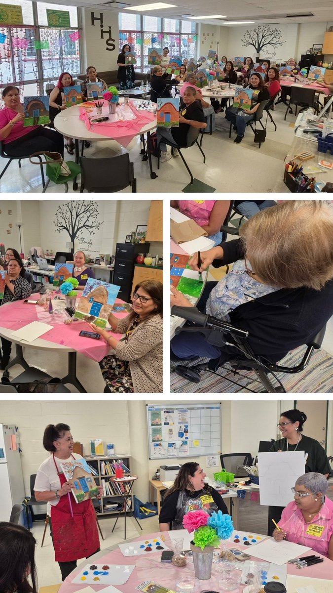 HolmesFamilies's tweet photo. We celebrate the incredible women of our Holmes community this Mother’s Day. 
They're the heart, strength, &amp; glue holding our community together. Holmes Mariachi made the day even more special by serenading them💚 @NISDHolmes @NISD @nisd_nsite @HolmesCounselor @SAHolmesSports https://t.co/hfvtSht1MI