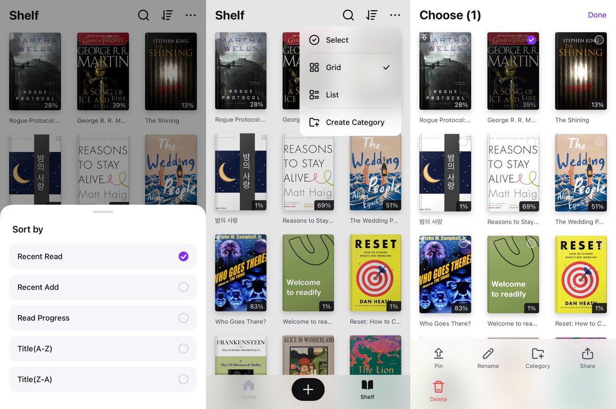 Readify_AI's tweet photo. ✨ Readify iOS & Android Updates Are Here! 📚🎧

Readify iOS 2.3.1 and Android 2.3.5 are now officially live 🚀
This update brings several quality-of-life improvements for a smoother and more enjoyable reading & listening experience ✨

🍎 iOS
🔎 New bookshelf search
📌 Custom sorting & pin-to-top support

🤖 Android
🌙 System dark mode support for more comfortable nighttime listening
🔎 New bookshelf search
📌 Custom sorting & pin-to-top support

Update now via the App Store or our official website 💛
As always, feel free to share your feedback with us anytime!
Official website: https://t.co/S3aiAiLhOq
#readify #audiobook #aitools #reading #Reads