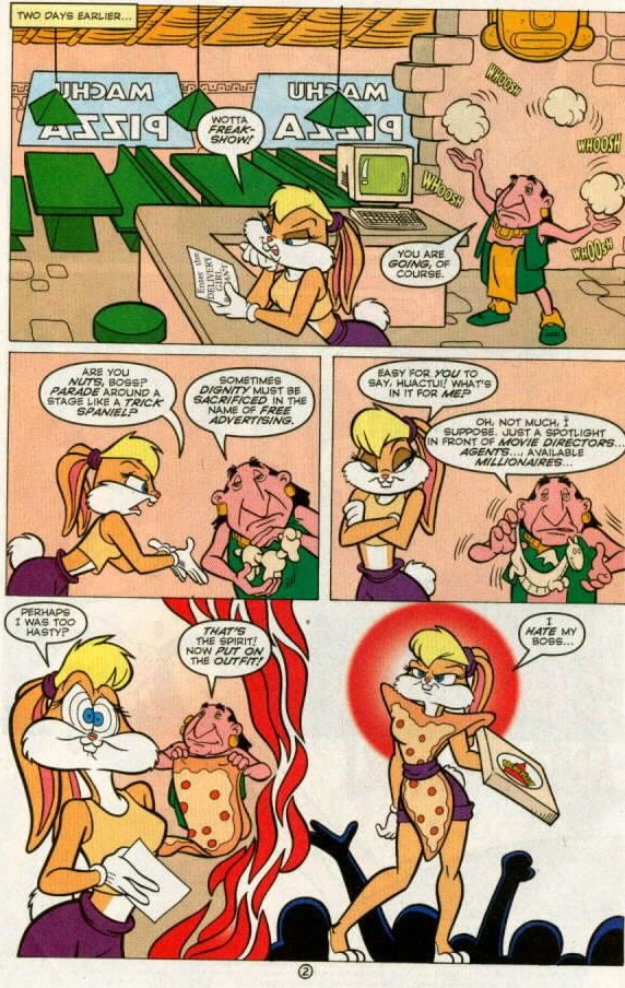 I miss this kinda unhinged comic

DC Comics Looney Tunes!