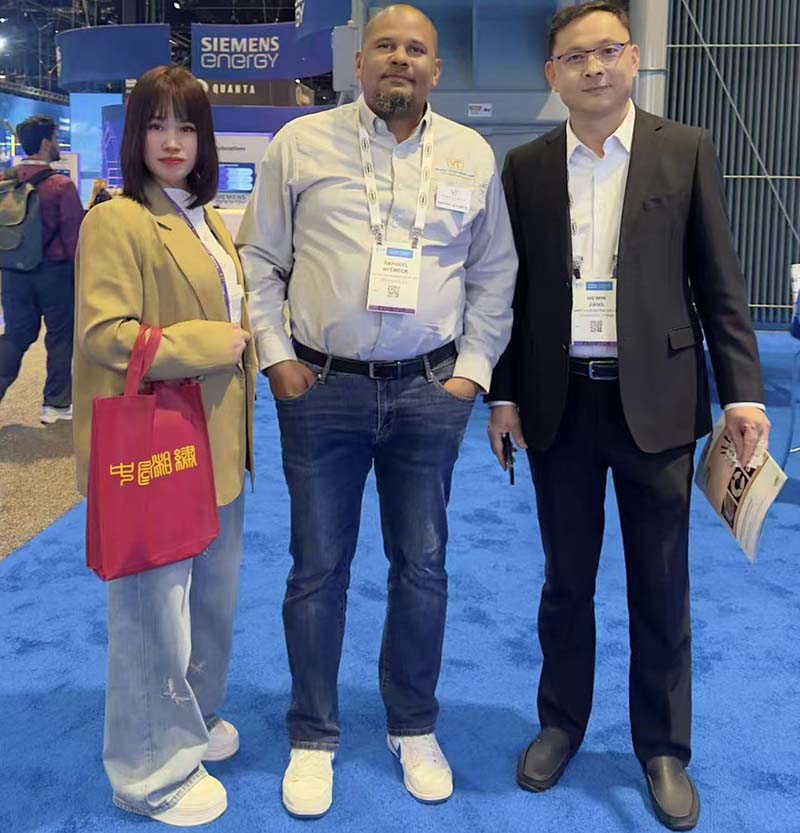 VarelenElectric's tweet photo. ⚡ IEEE PES T&amp;D 2026 wrapped up successfully!

Thank you to everyone who visited the Varelen booth and explored our transformer solutions for data centers, renewable energy, utilities, mining, and industrial power systems.

#IEEEPESTD #Transformer #DataCenter #RenewableEnergy # https://t.co/a4tCY8VEga