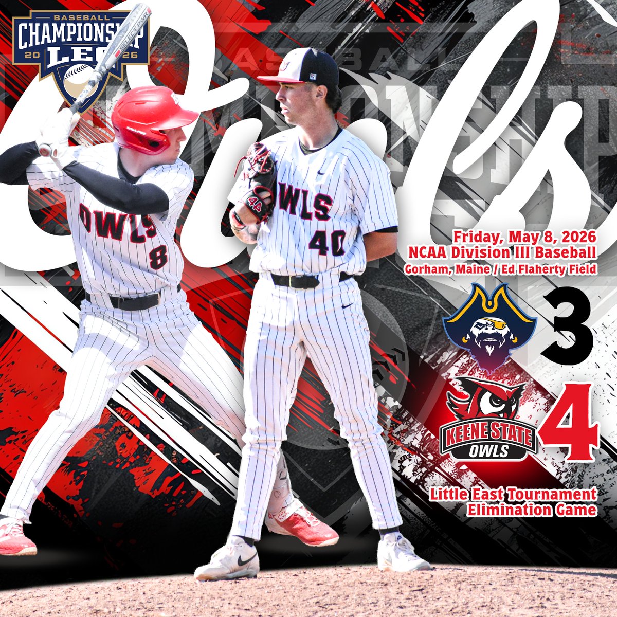 🦉🔴 Keene State Athletics tweet media