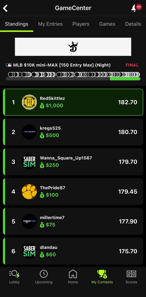 RedSkittlez DFS tweet media