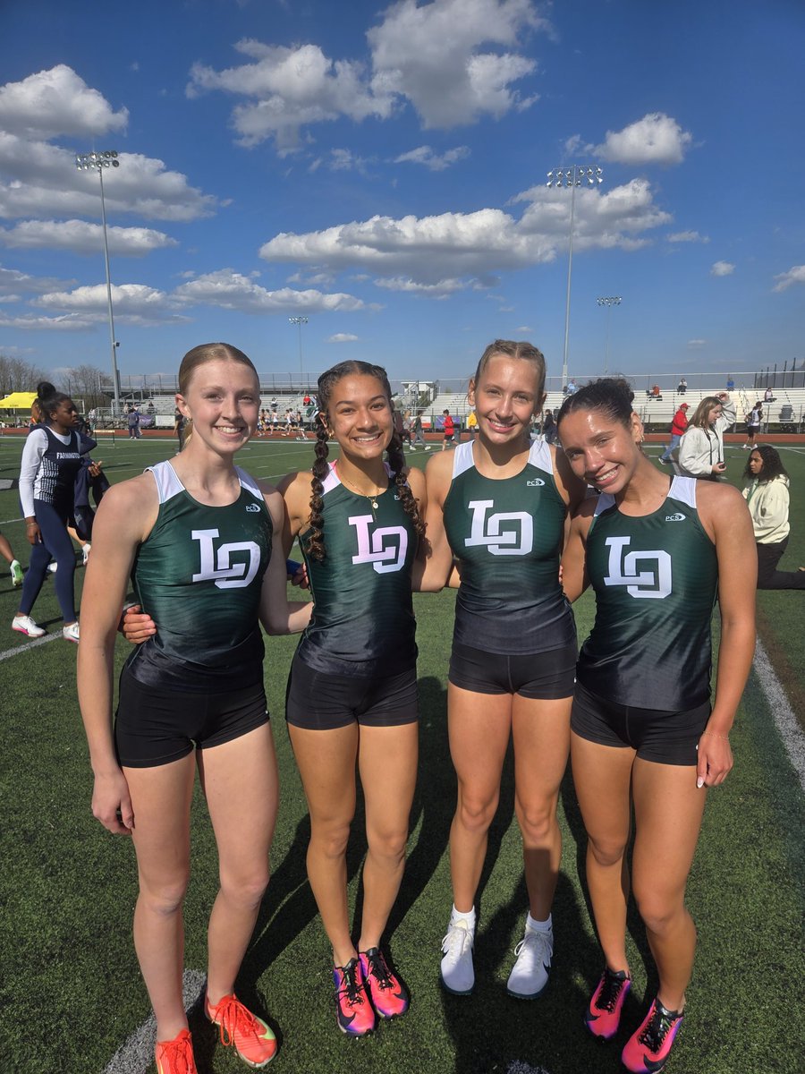 LO_XCTF's tweet photo. LOTF had several highlights at the meet, setting 3 school records!! Tyler Mollan vaulted 14'9" , 8th best in the state, Ben Lako set a school record in the 400 48.67, and the girls 4x200 set a school record of 1:44.02. McDaniel, Nichols, Gaberdiel, Neering #lohsathletics #Dragon https://t.co/Idxq8RuA8k