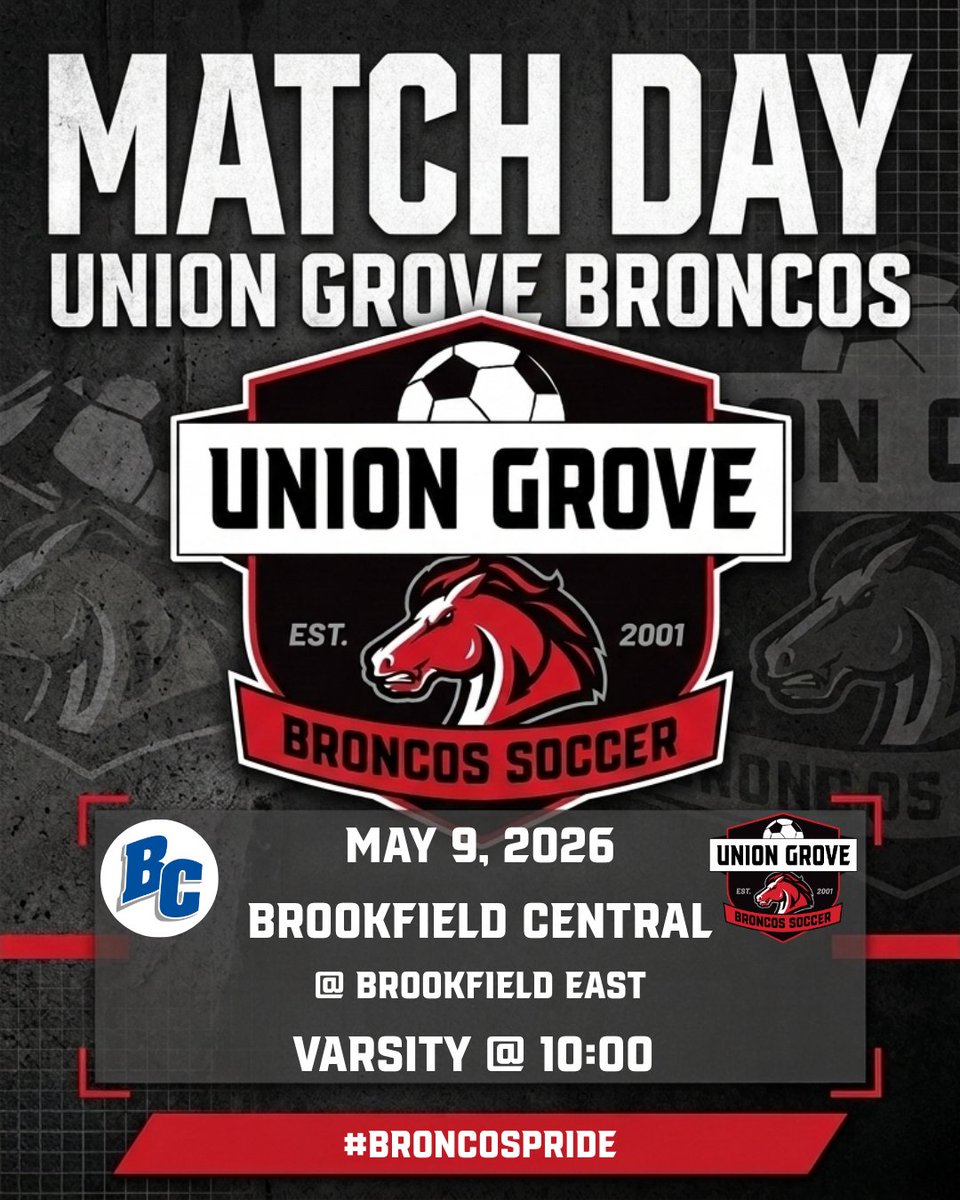 Union Grove Broncos Soccer tweet media