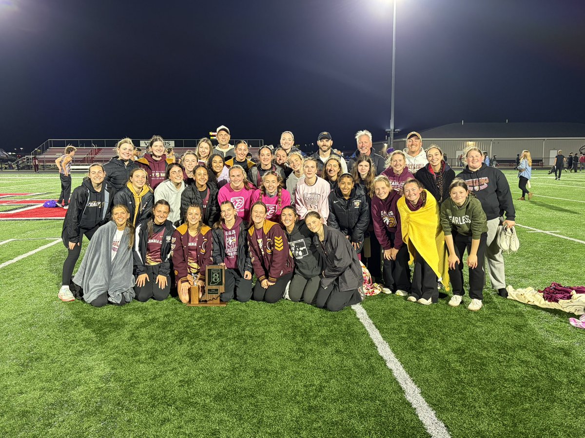CCityEaglesAD's tweet photo. Congrats to the Lady Eagles Track &amp; Field Team on winning tonight’s conference title!  The team finished with 182.5 points…the most points ever scored by a team in the NE8 Conference! https://t.co/X0VYN1w0ND