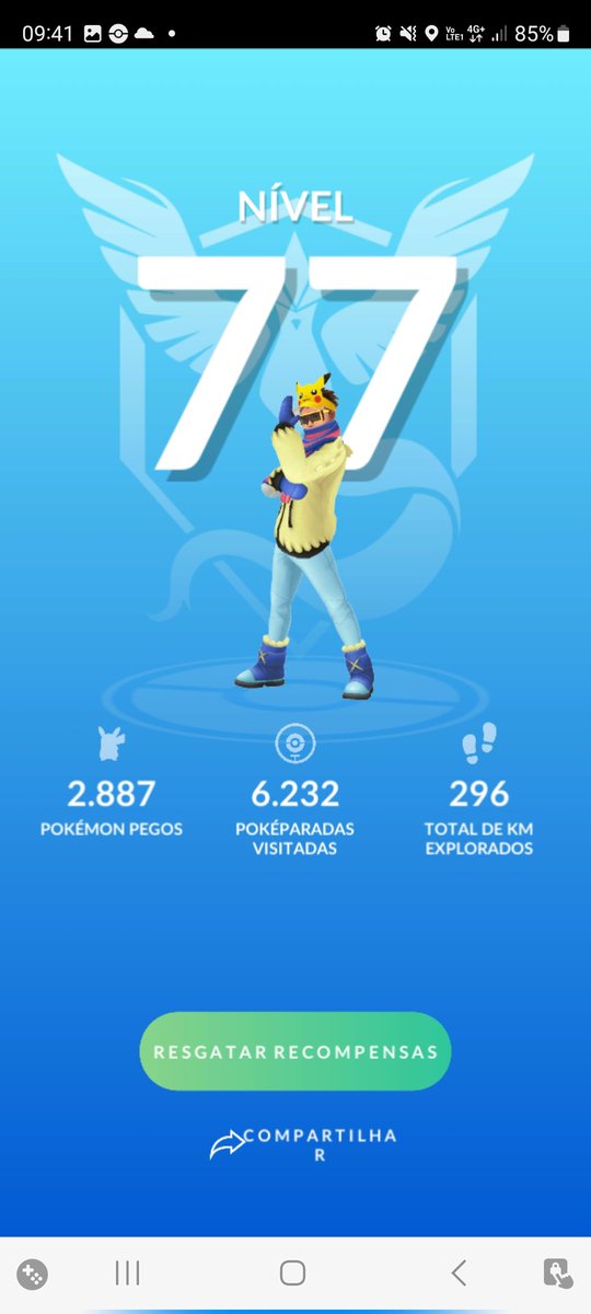 guifsan's tweet photo. Level 77 alcançado 🙏

Bora explorar 400 km agora 🏃‍♂️

#PokemonGO #ポケモンGO https://t.co/On0TIUDhO2