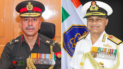 WarMonitorINTL's tweet photo. Lt Gen N S Raja Subramani appointed next CDS; Vice Adm Krishna Swaminathan to head Navy https://t.co/kV6MOu4bf3