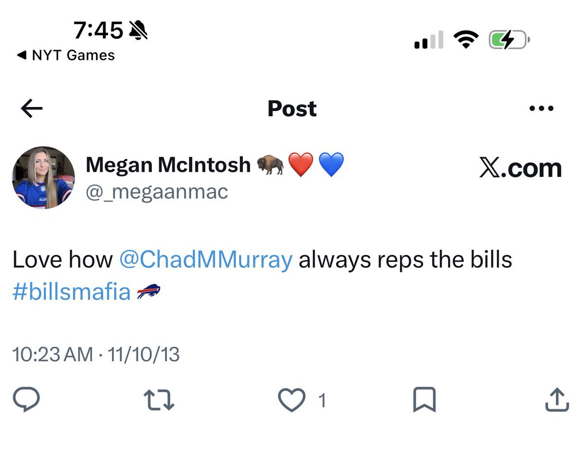 Megan McIntosh 🦬❤️💙 tweet media