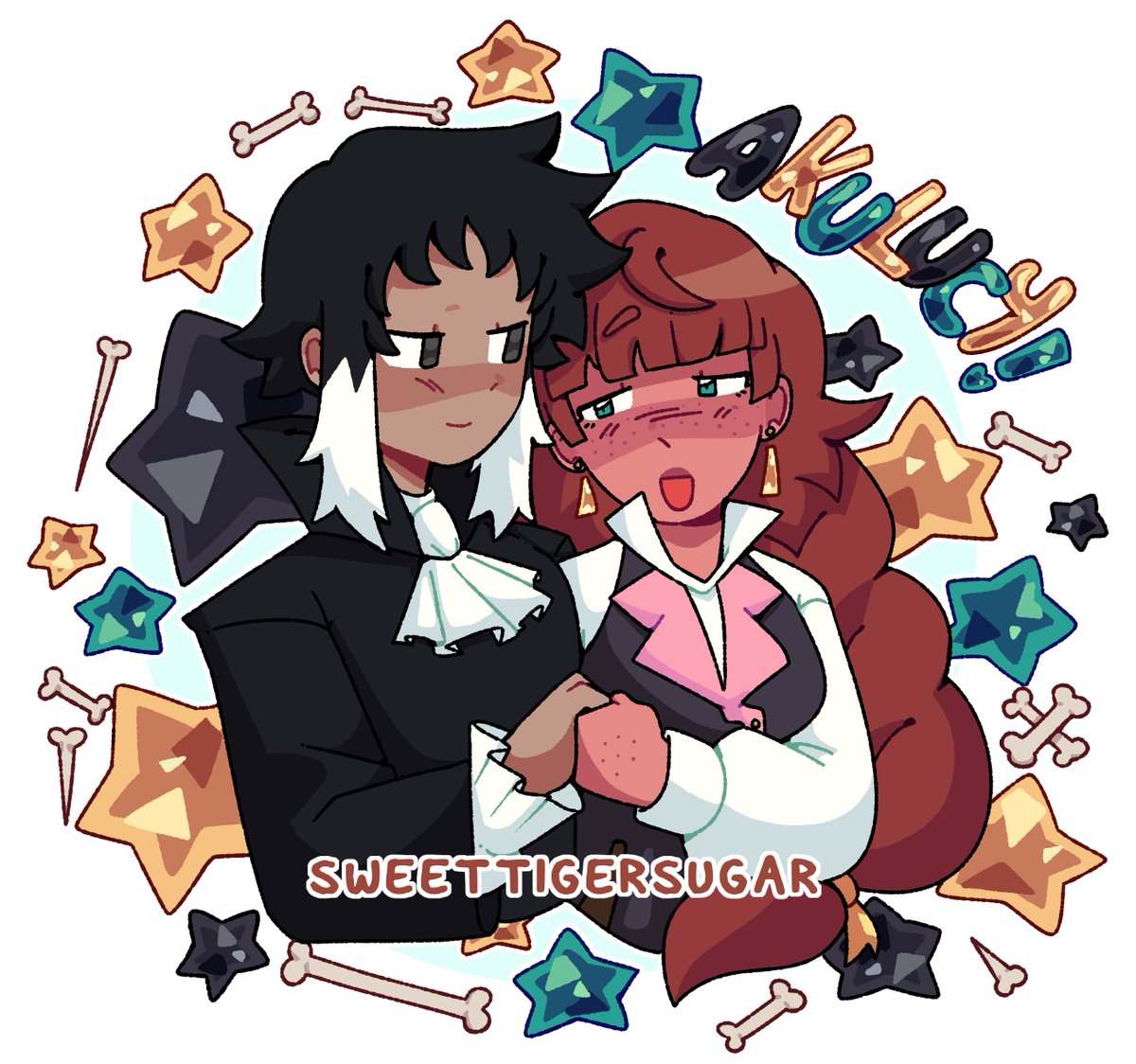 SweetTigerSugar's tweet photo. Hey! I have custom single and couple badges for sale! 20% till the 20th of May! 

Please check out our VGen! Average delivery time is under 48 hours ! ALL SHIPS WELCOMED !
heres some examples !🩷
#yumetwt #bsdtwt 
https://t.co/1AA5JoupLG https://t.co/FkIDUl8Ui0