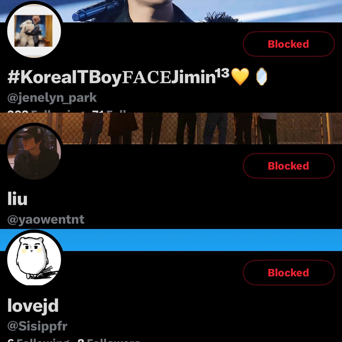 ProtectforWE's tweet photo. ‼️ REPORT ‼️

Account 1&amp;2 is spreading hate against E and Account 3 against W. Kindly RNB.

❌ Do NOT engage, reply, or share screenshots ❌

Report under : 
1) H@te, Abus€ &amp; H@rrasment 
2) Sp@m

1🔗 https://t.co/uxqwYnXqNL
2🔗 https://t.co/y3dMeVRPu2
3🔗 https://t.co/nsrATMvNTr https://t.co/9OdsvfuQDB