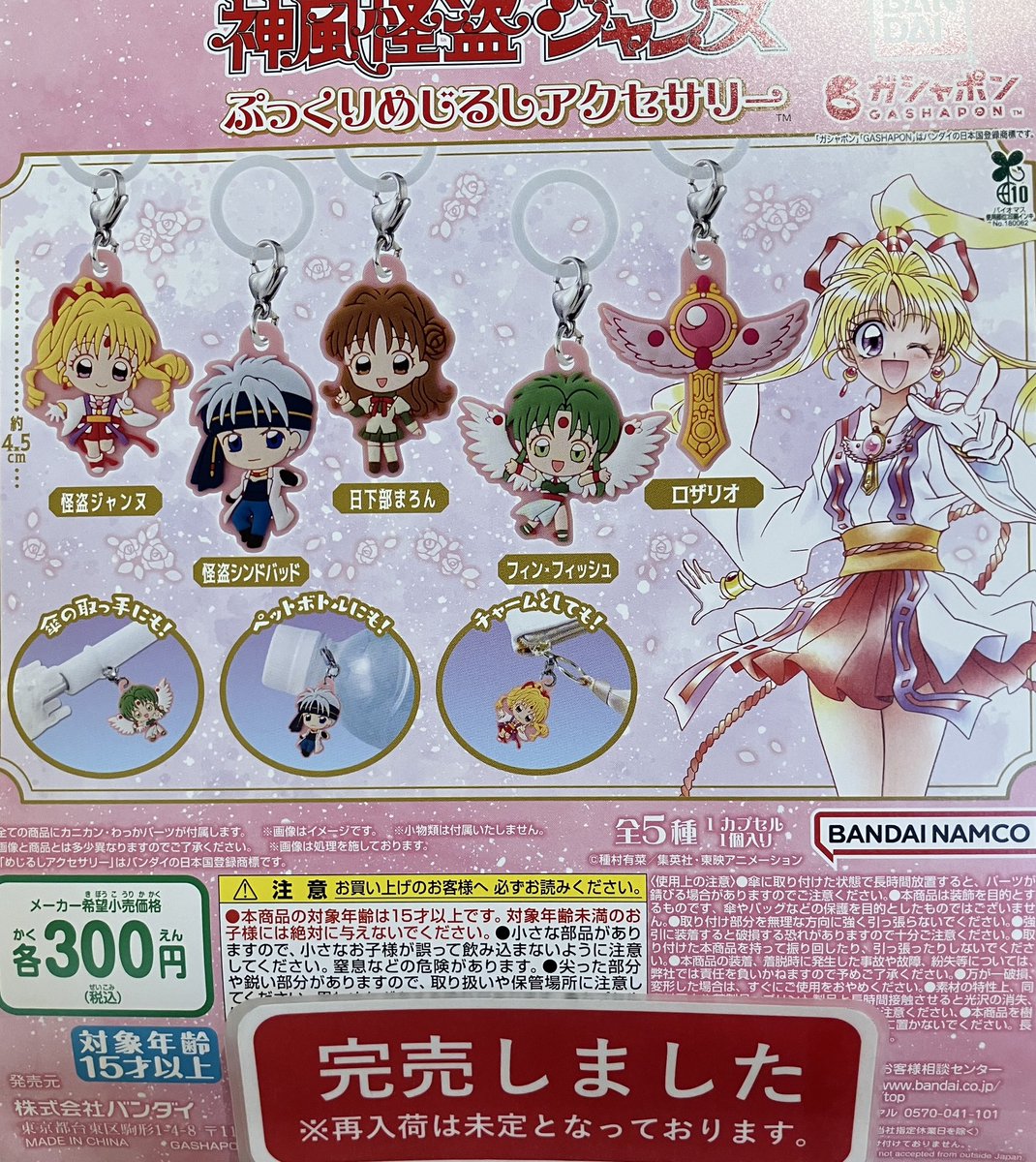 ❎完売情報❎ 『赤ずきんチャチャ めじるしアクセサリー』 『神風怪盗