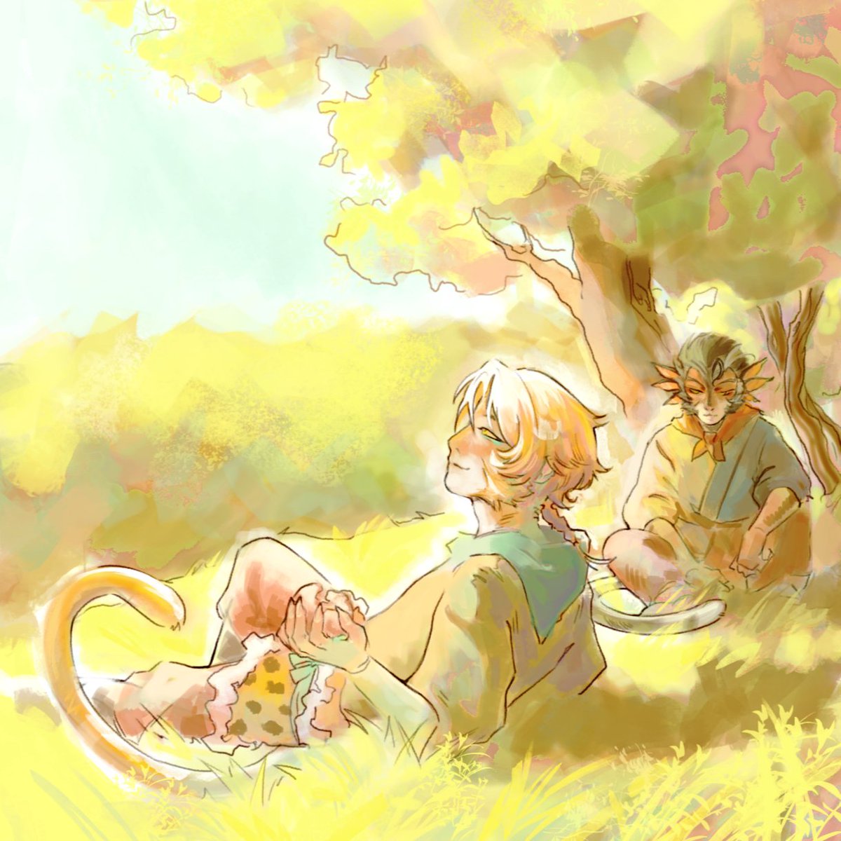 mstrsarcastic's tweet photo. some #lmk doodles 
#sunwukong #shadowpeach https://t.co/M3VPhZAe0I