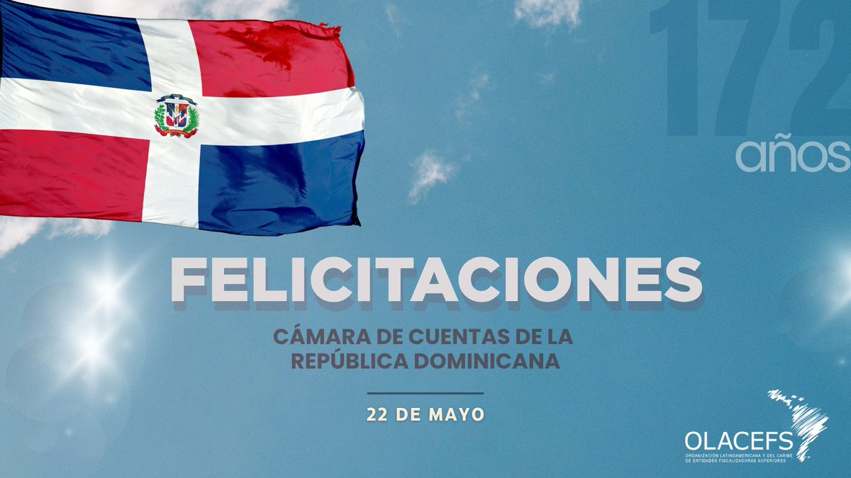 OLACEFS_oficial's tweet photo. ¡Felicitamos a la Cámara de Cuentas de la República Dominicana por su aniversario institucional! 

Un legado de compromiso que inspira a toda la región. 🇩🇴

#OLACEFS #CCRD #ControlPúblico https://t.co/osm1911r0i