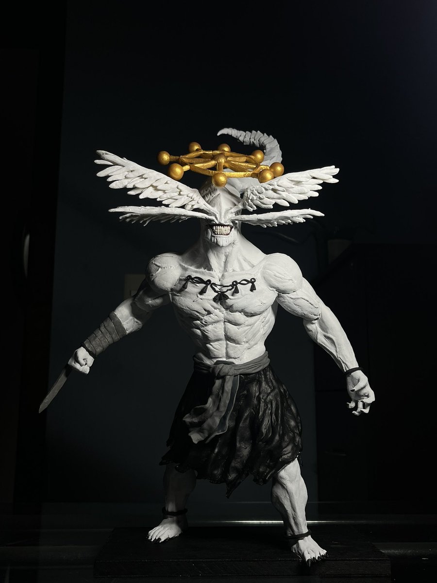 HechoPorUnGeek's tweet photo. Mahoraga!!

#sculp #sculpture #art #JujutsuKaisen #Mahoraga #jjk #clay #clayart https://t.co/wkCDmevkUl