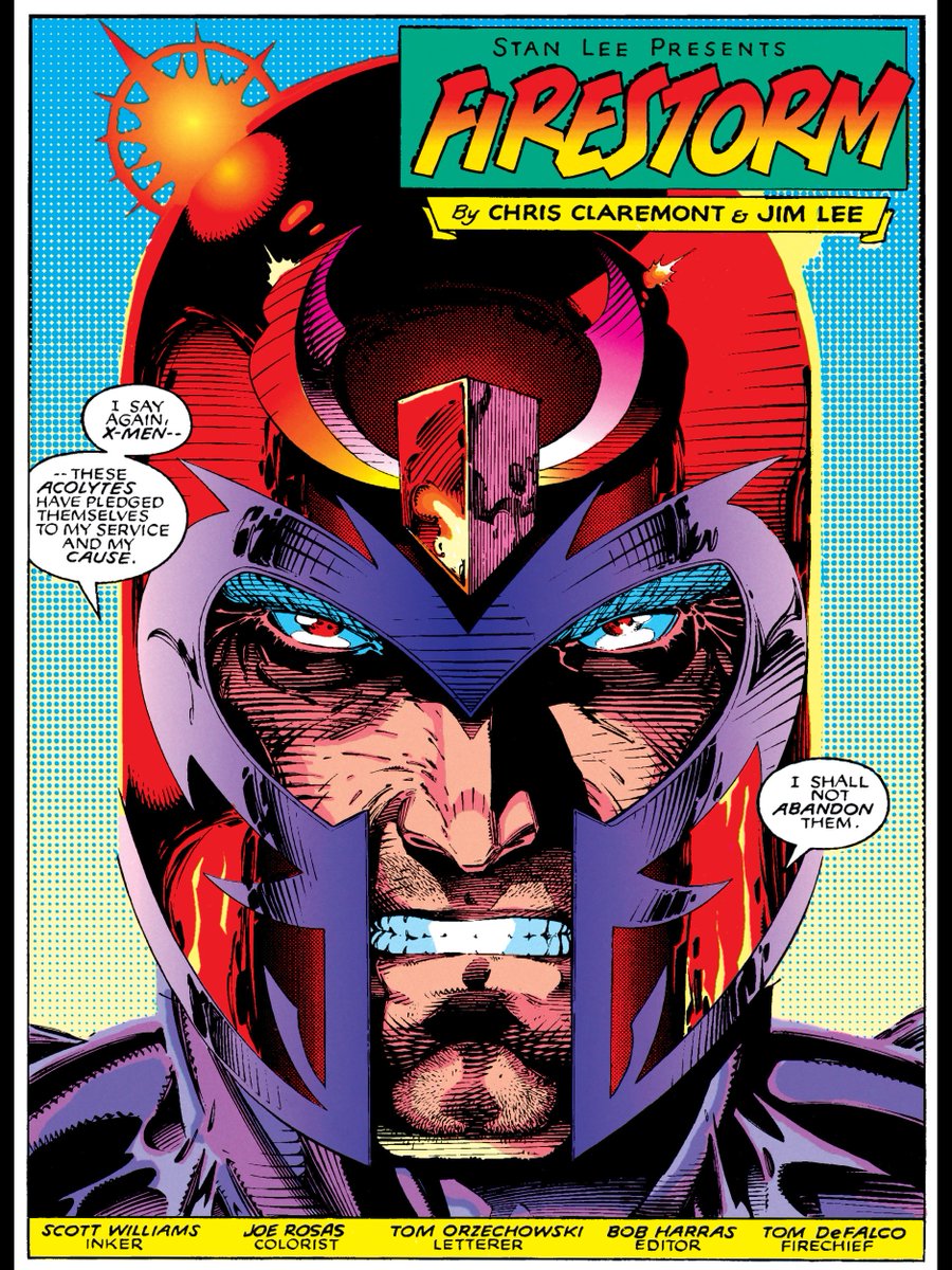 ClassicXMen's tweet photo. X-Men #2 spash page https://t.co/YaHJmhb3zq