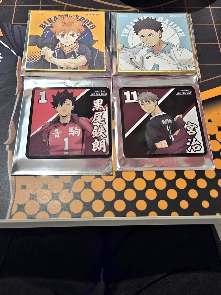 交換
ハイキュー!!  イケプリ CANVAS IKEPRI 池袋プリンスホテル ハイキュー

【譲】(豆色紙)日向、岩泉 (マグネット)黒尾、宮治
【求】影山、及川

郵送交換(本日13時半頃まで池袋でお手渡し可能です)
よろしくお願いいたします😊