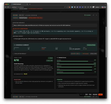 BardielTech's tweet photo. Bardiel Dashboard is starting to reflect v3 ✅

We’ve kicked off the first dashboard iteration for the newer v3 /delegate + /validate flow using a mock dataset generated today.

What’s in this first pass:
- separate v3 delegate vs validate groupings (R1 / R3 / R5)
- basic task/result rendering against the v3-shaped data
- early consensus + result summary blocks (so you can see redundancy/aggregation at a glance)
- a cleaner structure we can build on for better examples + docs

This is still the beginning and still mock data - the goal right now is getting the structure right so the product surface matches how v3 actually behaves.

Next week: generate more data and keep iterating so the dashboard improves alongside v3.