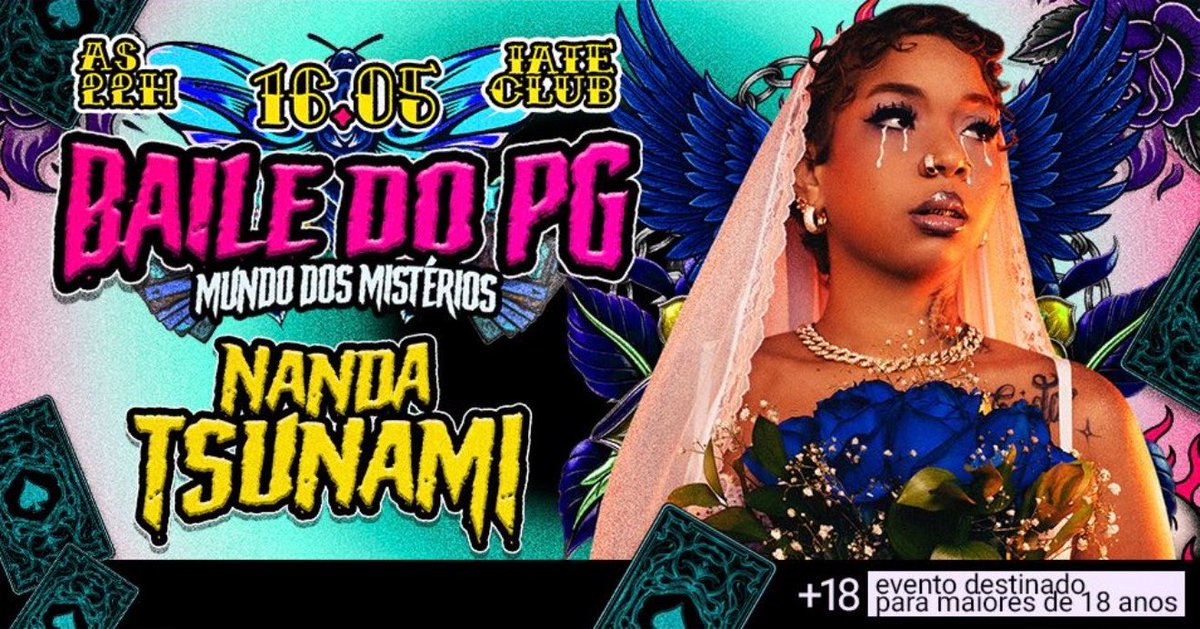 exaustahhh_'s tweet photo. Vendo 2 ingressos pro baile do pg com a nanda tsunami dia 16/05 no Iate clube de Londrina

R$80 cada (paguei 88 com as taxas) https://t.co/QzCZcS54g1