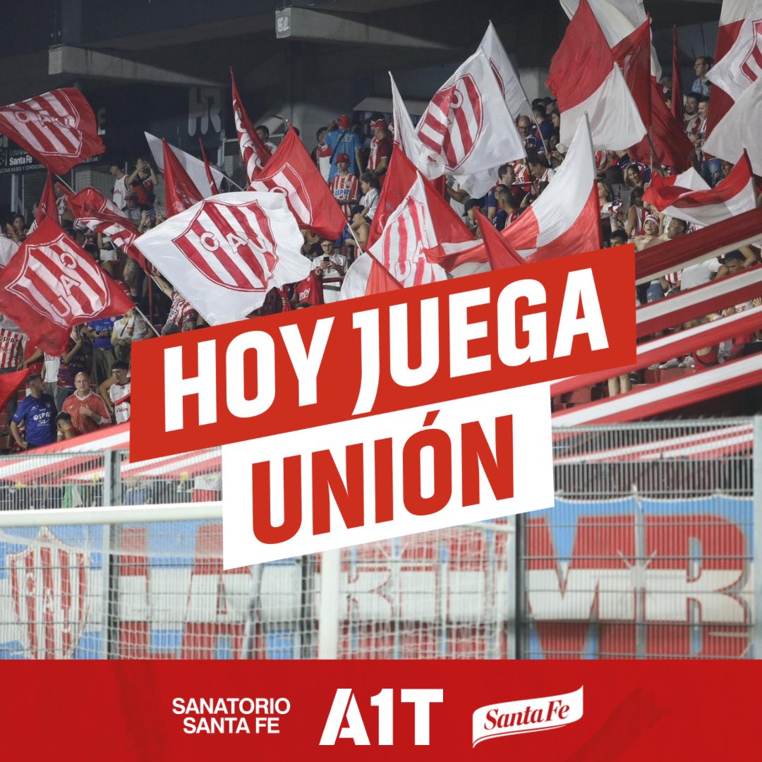 UnionA1Toque's tweet photo. 👉🏻 ¡¡¡HOY JUEGA UNIÓN, UNIÓN, UNIÓN DE SANTA FE!!! 🇦🇹

#SiempreUnión 🔴⚪️
#SiempreA1Toque 👊🏼 https://t.co/BXzG1qwV1v