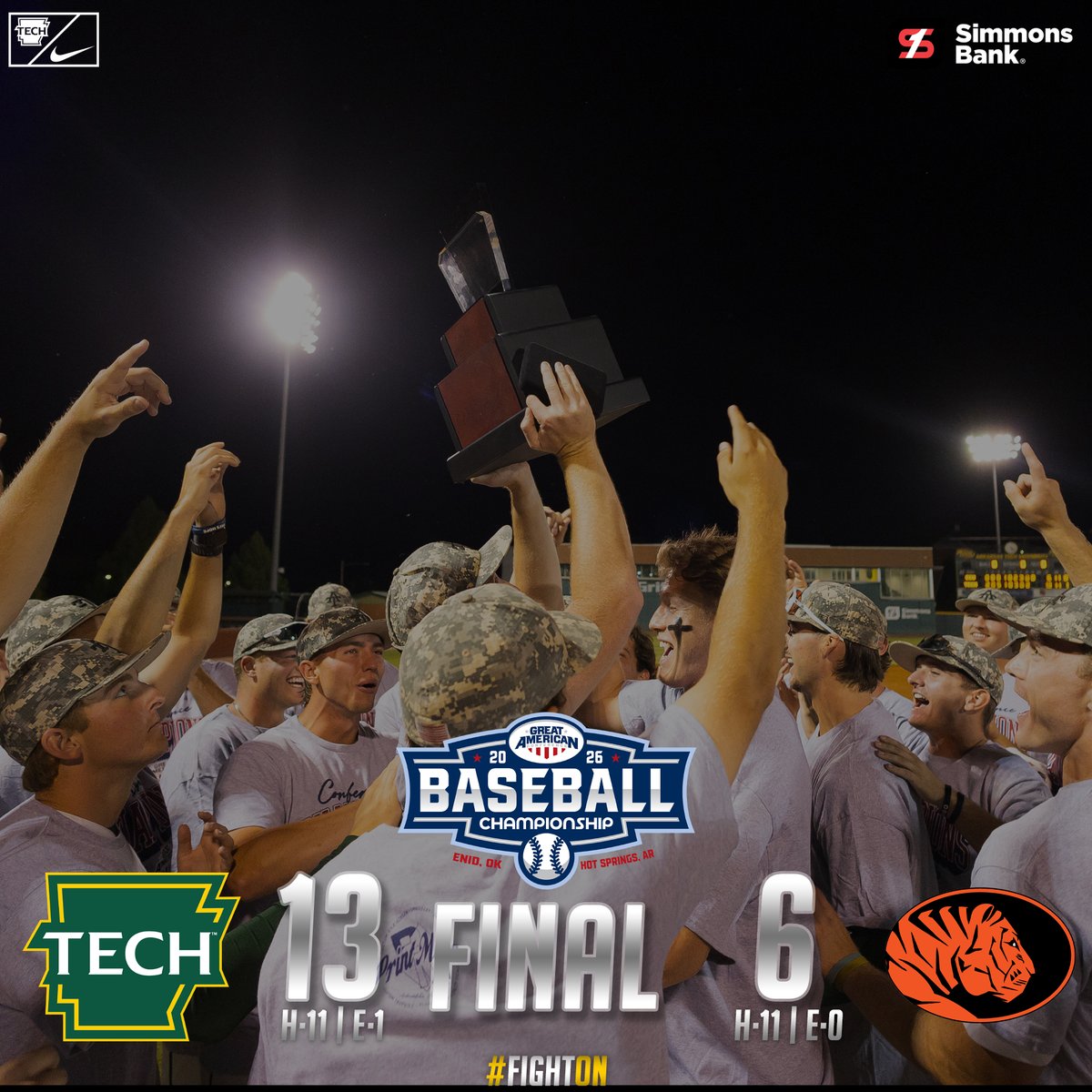 Arkansas Tech Sports tweet media