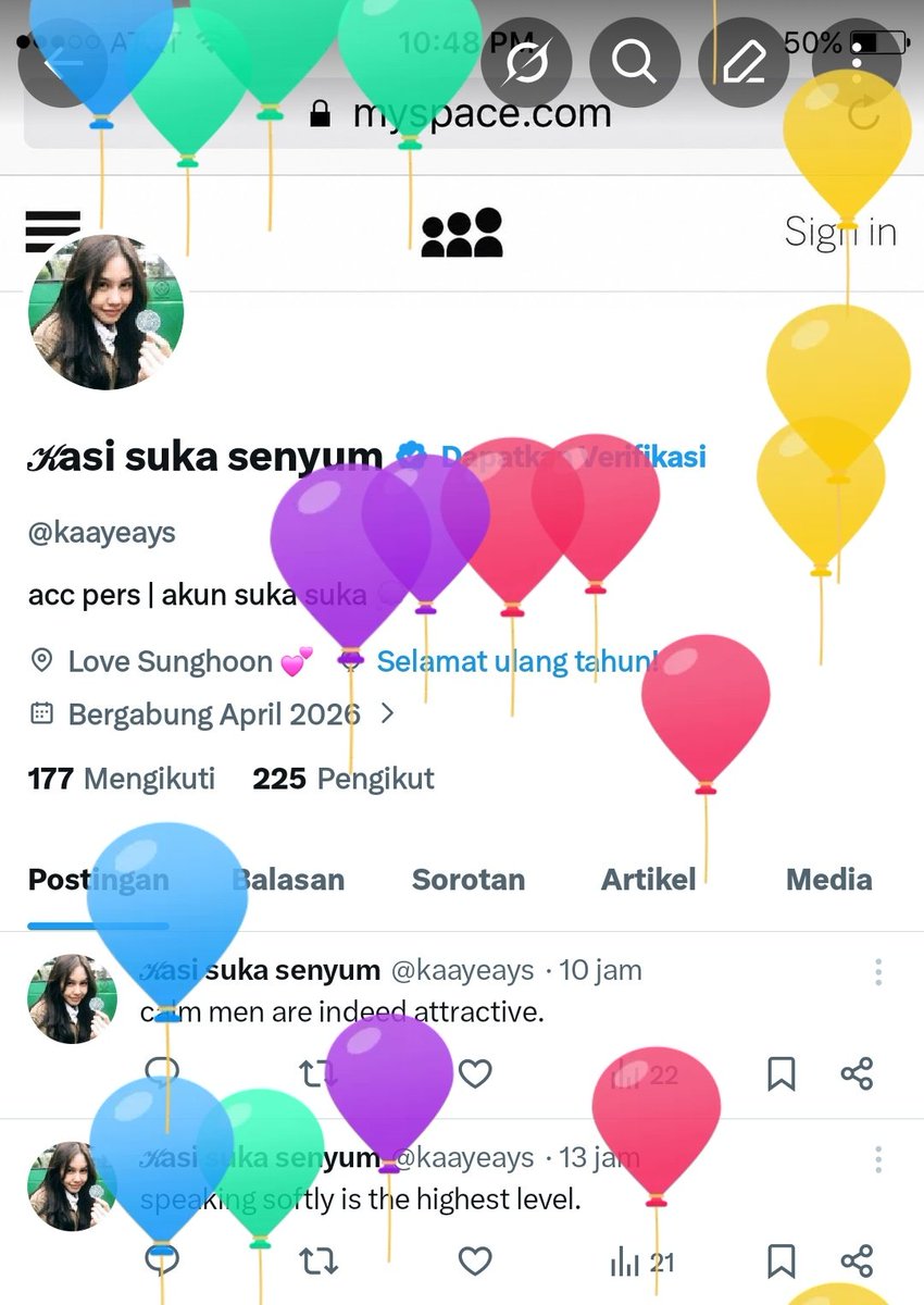 𝒦asi suka senyum tweet media